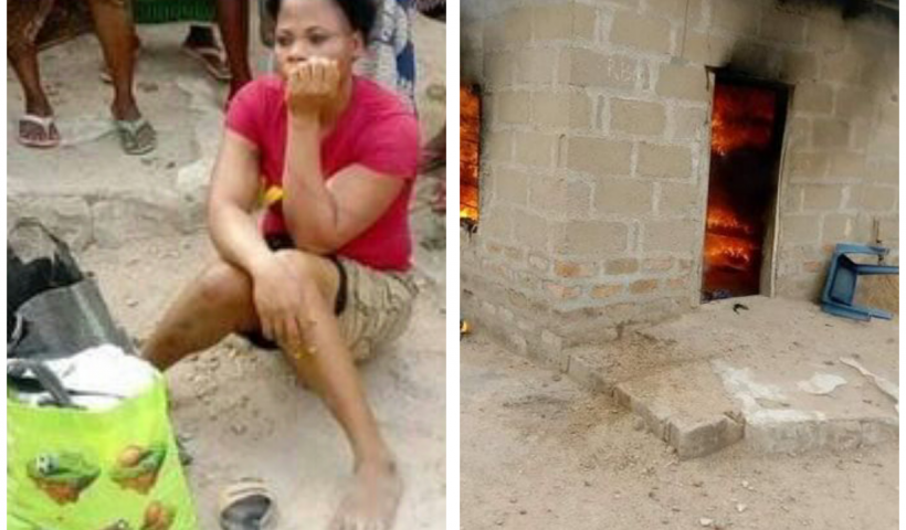 The pregnant woman who set her boyfriend’s house ablaze in Benue State, has claimed, Conquest Online Magazine